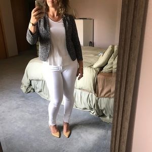 Black and White Blazer